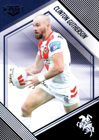 2025 NRL Elite Sapphire Mojo - MS120 Clinton Gutherson St George Illawarra Dragons