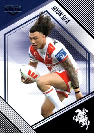 2025 NRL Elite Sapphire Mojo - MS125 Jaydn Su'a St George Illawarra Dragons