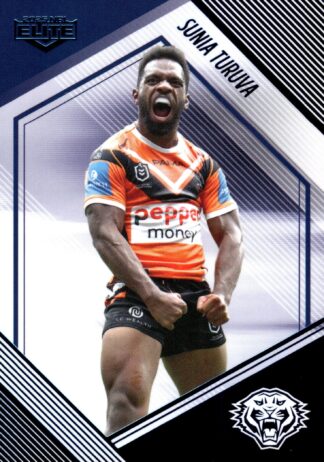 2025 NRL Elite Sapphire Mojo - MS153 Sunia Turuva Wests Tigers