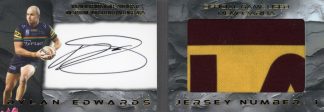 2025 NRL Elite Spotlight Jersey Patch Booklet - SB6 Dylan Edwards Penrith Panthers