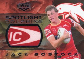 2025 NRL Elite Spotlight Jersey Patch - S3 Jack Bostock Dolphins