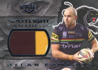 2025 NRL Elite Spotlight Jersey Patch - S6 Dylan Edwards Penrith Panthers