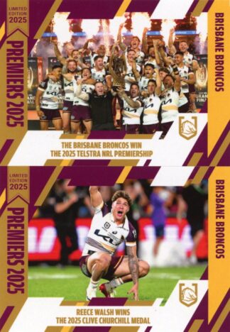 2025 NRL Player In Focus Premiers - Brisbane Broncos