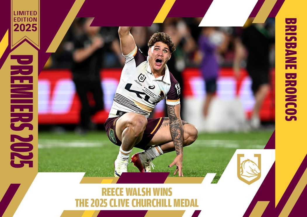 2025 NRL Player In Focus Premiers - Brisbane Broncos 3 2025 NRL Player In Focus Premiers - Brisbane Broncos - Image 3
