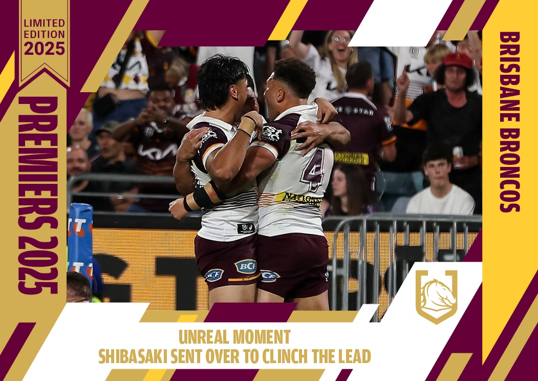 2025 NRL Player In Focus Premiers - Brisbane Broncos 4 2025 NRL Player In Focus Premiers - Brisbane Broncos - Image 4
