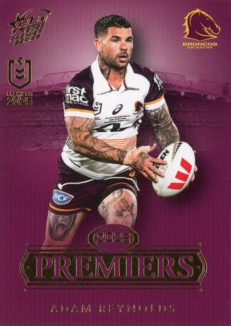 2025 NRL Premiers Brisbane Broncos - PCG08 Adam Reynolds