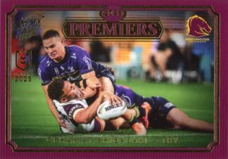 2025 NRL Premiers Brisbane Broncos - PCG22 Gehamat Shibasaki