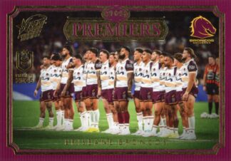 2025 NRL Premiers Brisbane Broncos - PCG24 Brisbane Broncos Team Photo