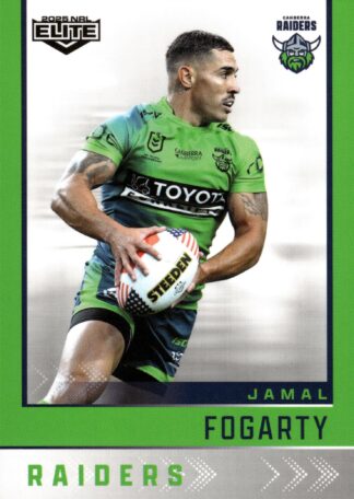 2025 NRL Elite Common Card - Base 011 Jamal Fogarty Canberra Raiders