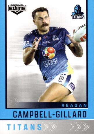 2025 NRL Elite Common Card - Base 049 Reagan Campbell-Gillard Gold Coast Titans