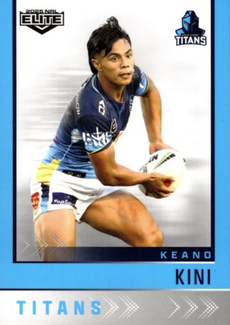 2025 NRL Elite Common Card - Base 054 Keano Kini Gold Coast Titans