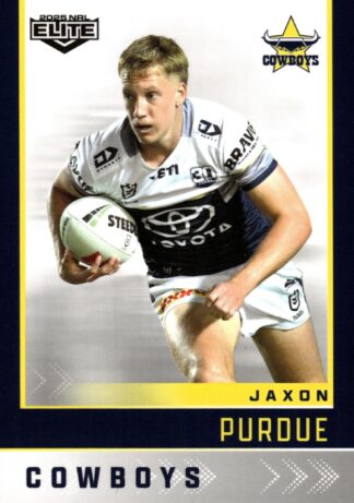 2025 NRL Elite Common Card - Base 088 Jaxon Purdue North Queensland Cowboys