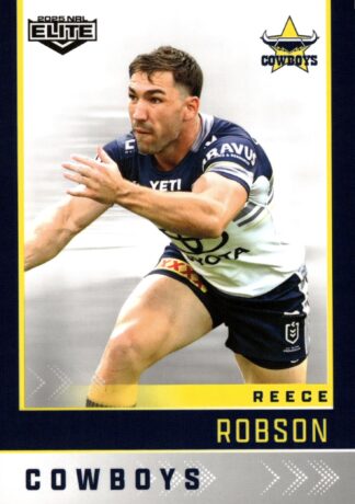 2025 NRL Elite Common Card - Base 089 Reece Robson North Queensland Cowboys