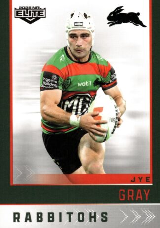 2025 NRL Elite Common Card - Base 112 Jye Gray South Sydney Rabbitohs