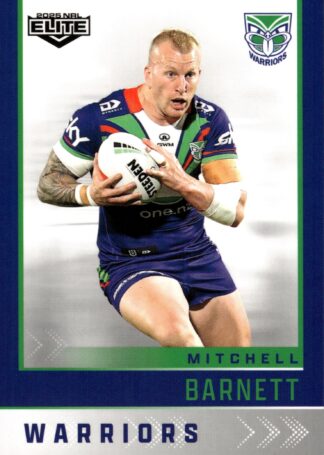 2025 NRL Elite Common Card - Base 137 Mitchell Barnett Warriors