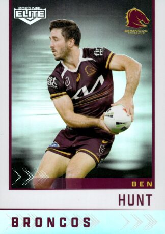 2025 NRL Elite Silver Specials - S006 Ben Hunt Brisbane Broncos