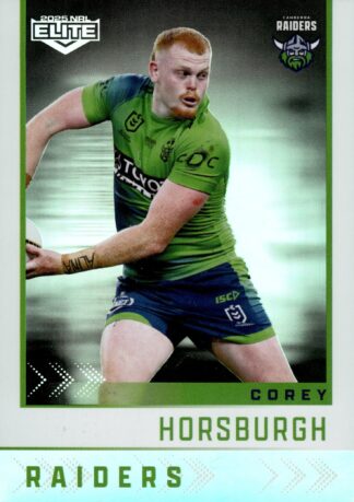 2025 NRL Elite Silver Specials - S012 Corey Horsburgh Canberra Raiders