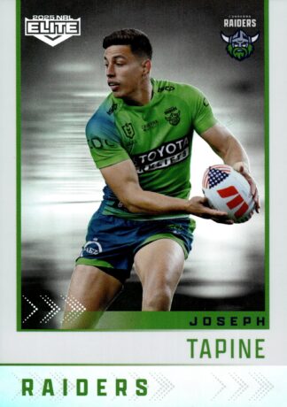 2025 NRL Elite Silver Specials - S017 Joseph Tapine Canberra Raiders