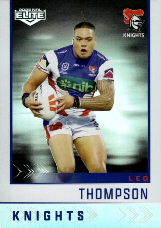 2025 NRL Elite Silver Specials - S081 Leo Thompson Newcastle Knights