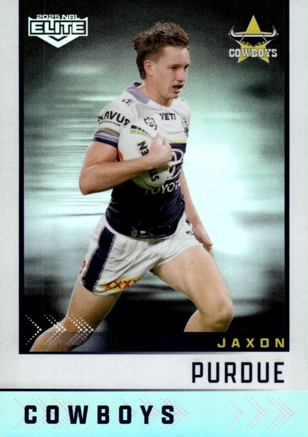 2025 NRL Elite Silver Specials - S088 Jaxon Purdue North Queensland Cowboys