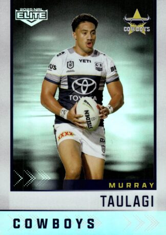 2025 NRL Elite Silver Specials - S090 Murray Taulagi North Queensland Cowboys