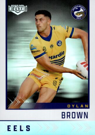 2025 NRL Elite Silver Specials - S093 Dylan Brown Parramatta Eels