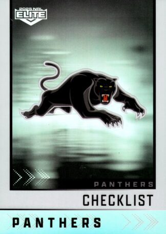 2025 NRL Elite Silver Specials - S100 Checklist Penrith Panthers