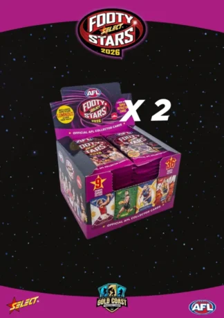 Break #566 - 2026 AFL Footy Stars Double Box Break - Random Team