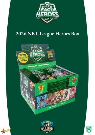 2026 NRL League Heroes Factory Sealed Box