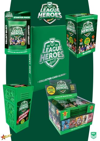 2026 NRL League Heroes Case / Box / Album