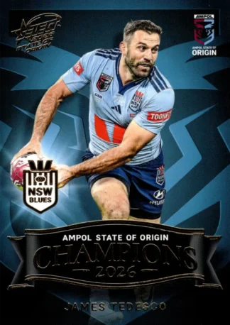 2026 Men's State Of Origin Champions - SM02 James Tedesco New South Wales Blues