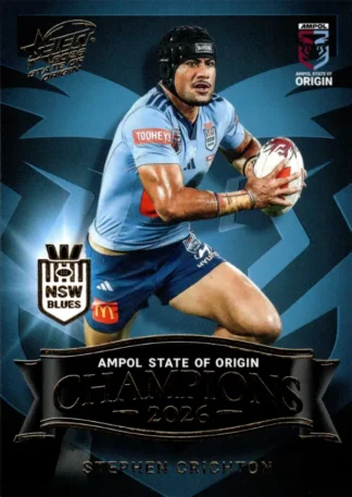 2026 Men's State Of Origin Champions - SM05 Stephen Crichton New South Wales Blues