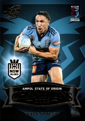 2026 Men's State Of Origin Champions - SM09 Reece Robson New South Wales Blues