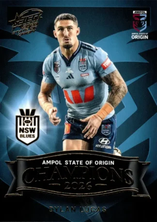 2026 Men's State Of Origin Champions - SM17 Dylan Lucas New South Wales Blues
