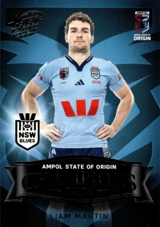 2026 Men's State Of Origin Champions - SM21 Liam Martin New South Wales Blues