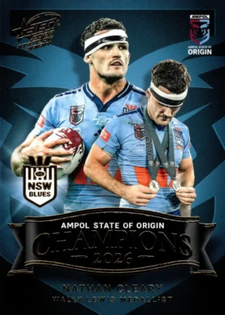 2026 Men's State Of Origin Champions - SM26 Nathan Cleary New South Wales Blues