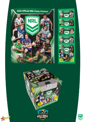 2026 NRL Footy Stickers