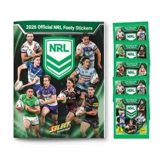 2026 NRL Footy Stickers Book Bundle