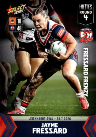 2026 NRLW Hilites Round 04 - NWH04 Jayme Fressard Sydney Roosters