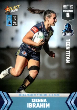 2026 NRLW Hilites Round 06 - NWH06 Sienna Ibrahim Gold Coast Titans