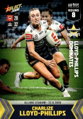 2026 NRLW Hilites Round 08 - NWH08 Charlize Lloyd-Phillips North QLD Cowboys
