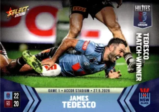 2026 NRL Hilites Game 1 State Of Origin - SOH2 James Tedesco NSW Blues