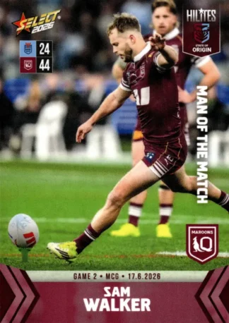 2026 NRL Hilites Game 2 State Of Origin - SOH3 Sam Walker QLD Maroons