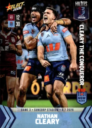 2026 NRL Hilites Game 3 State Of Origin - SOH05 Nathan Cleary NSW Blues