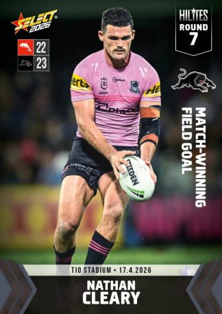 2026 NRL Hilites Round 07 - NH07 Nathan Cleary Penrith Panthers