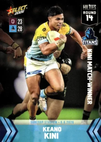 2026 NRL Hilites Round 14 - NH14 Keano Kini Gold Coast Titans