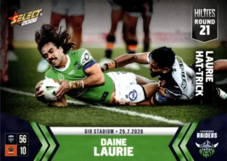 2026 NRL Hilites Round 21 - NH21 Daine Laurie Canberra Raiders