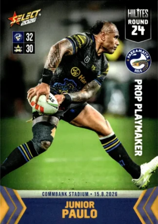 2026 NRL Hilites Round 24 - NH24 Junior Paulo Parramatta Eels