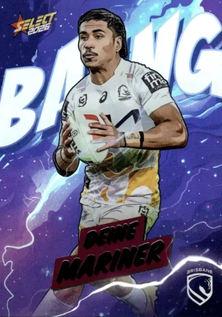 2026 NRL League Heroes Bang - B002 Deine Mariner Brisbane Broncos