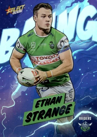 2026 NRL League Heroes Bang - B009 Ethan Strange Canberra Raiders